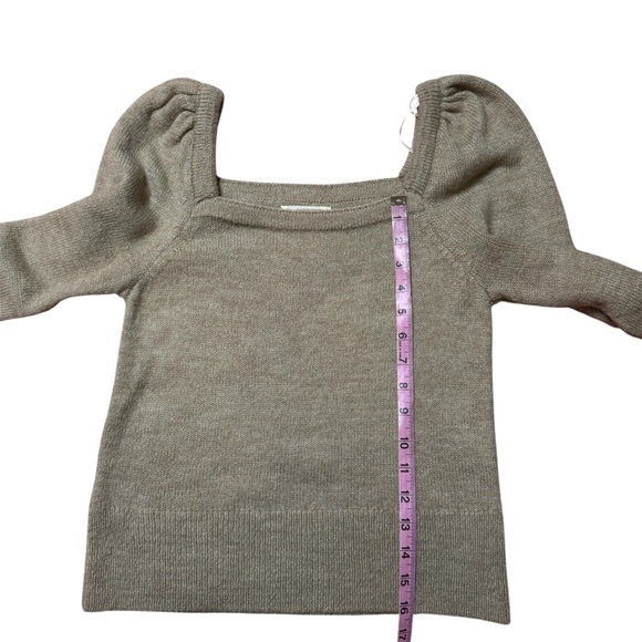 ANTHROPOLOGIE Square Neck Sweater size S - Picture 6 of 6
